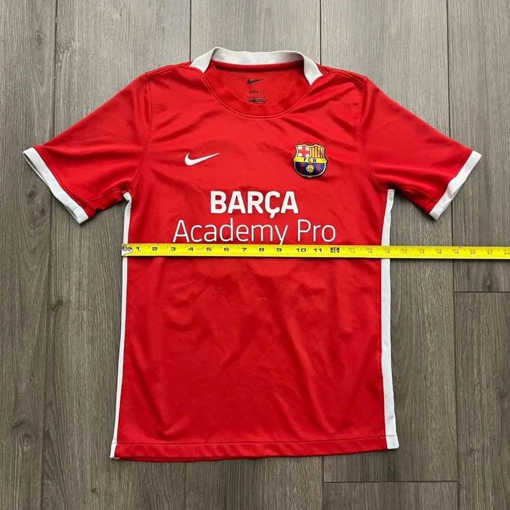 Nike Barca Academy Pro Miami Soccer Jersey Kids Large Red FC Barcelona #11